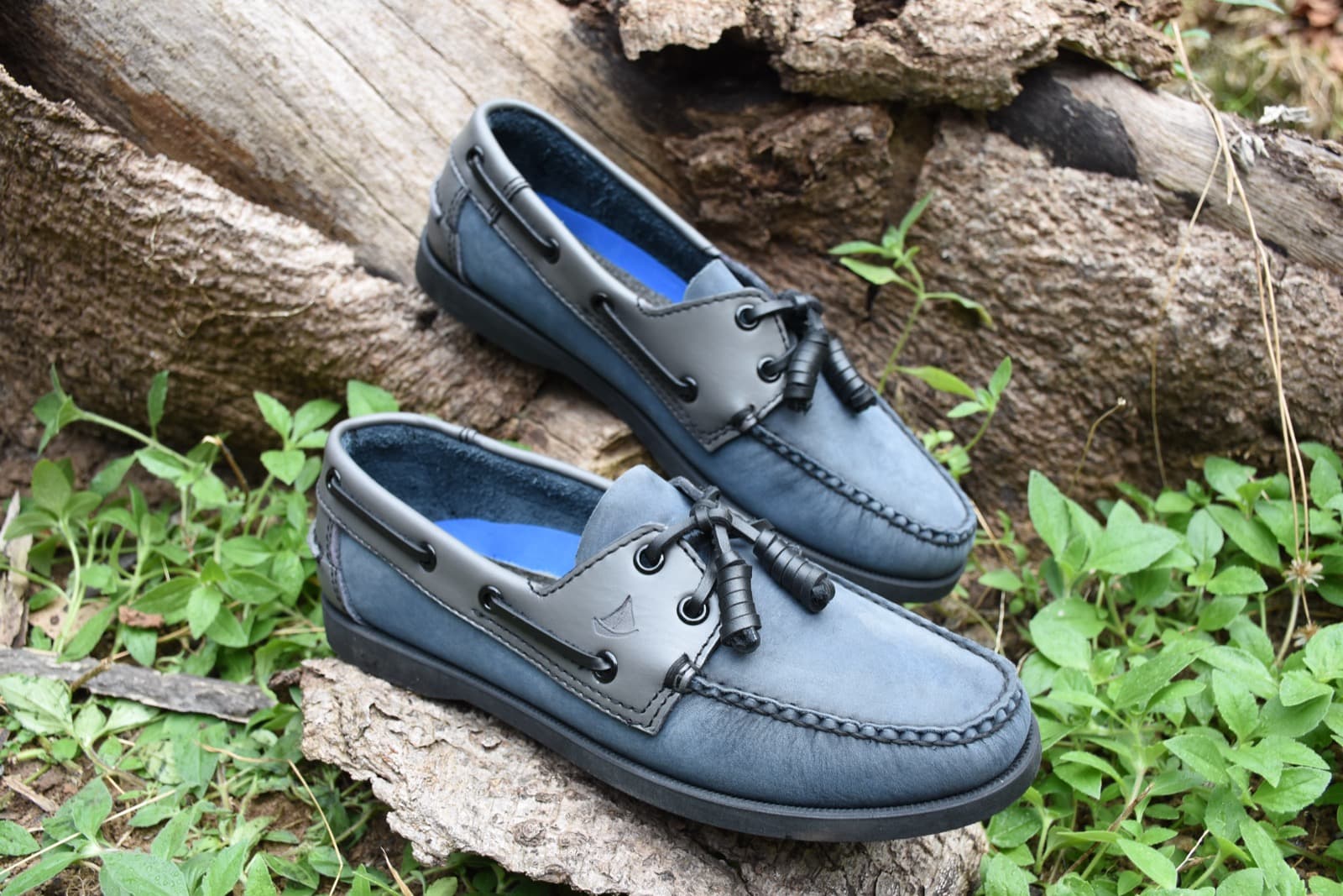 Seacrest boat shoes, blue